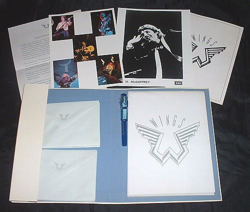 Paul McCartney and Wings Wings Over America Deluxe Press Pack UK